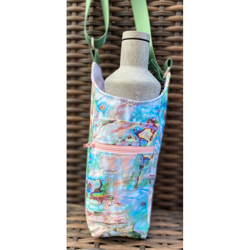 Water Bottle Sling - Abalone Print